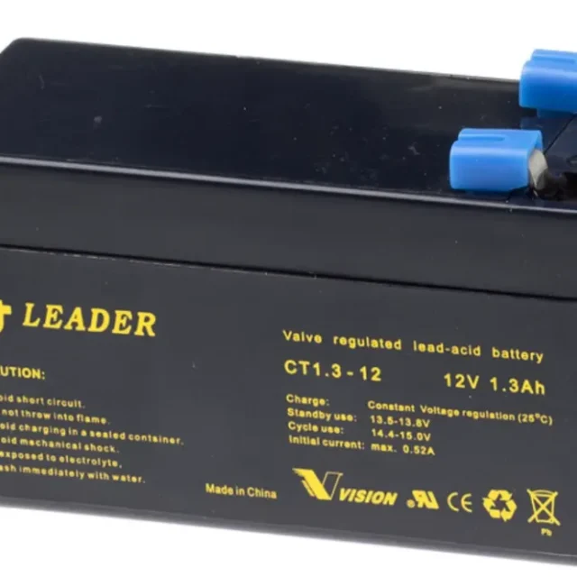 Leader CTG25-12 Blybatteri Leader 12V 175x166x125 mm, 25Ah