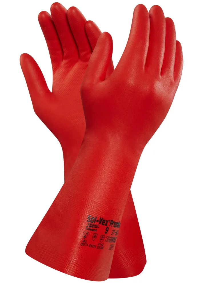 Ansell Solvex Premium 37-900 Handske Kemskydd, Nitril 10