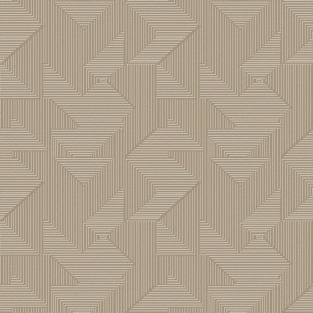 Fiona Walldesign Grace 36805 Tapet Shimmer Grid Vit/brun