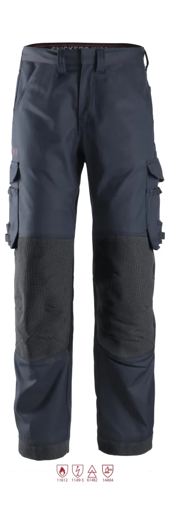 Snickers Workwear 6362 ProtecWork Arbetsbyxa marinblå 48