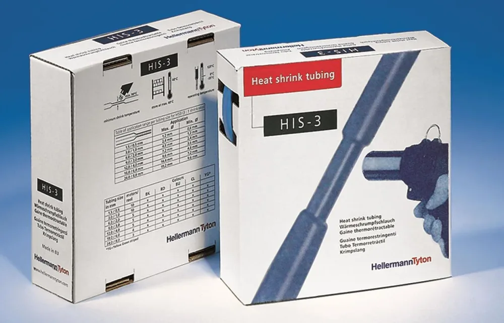 Hellermann Tyton HIS-3 Krympslang 6/2 mm, 5 m Transparent