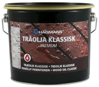 TRÄOLJA KLASSISK HAGMANS 3L