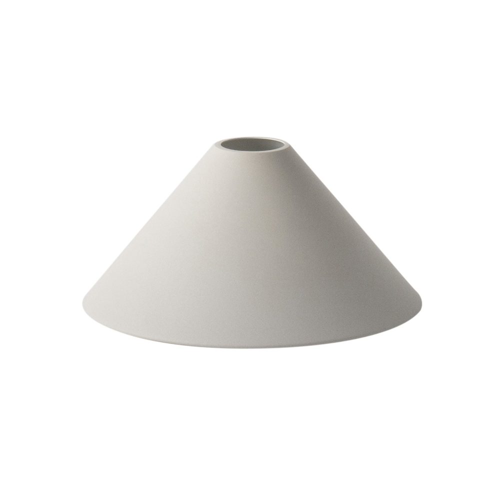 Collect lampskärm Cone, light grey (ljusgrå)