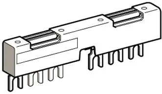Schneider Electric GV2G345 Överkopplingsskena 3-pol, 45 mm