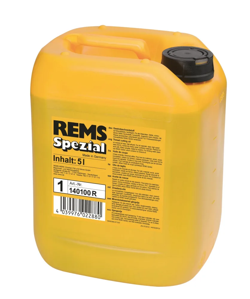 REMS Spezial Gängolja mineralisk 50 l, i fat