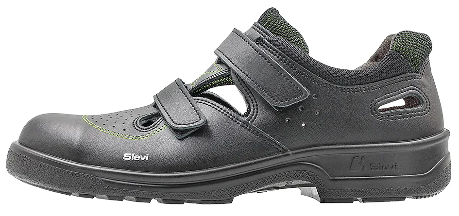 Sievi Relax XL ESD S1P Skyddssandal Svart, Storlek 50 50