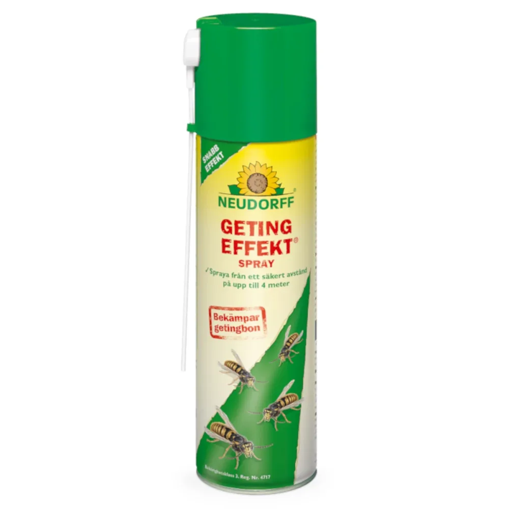 Skadedjursbekämpning Geting Effekt Spray 500ml Neudorff | Stuvbutiken