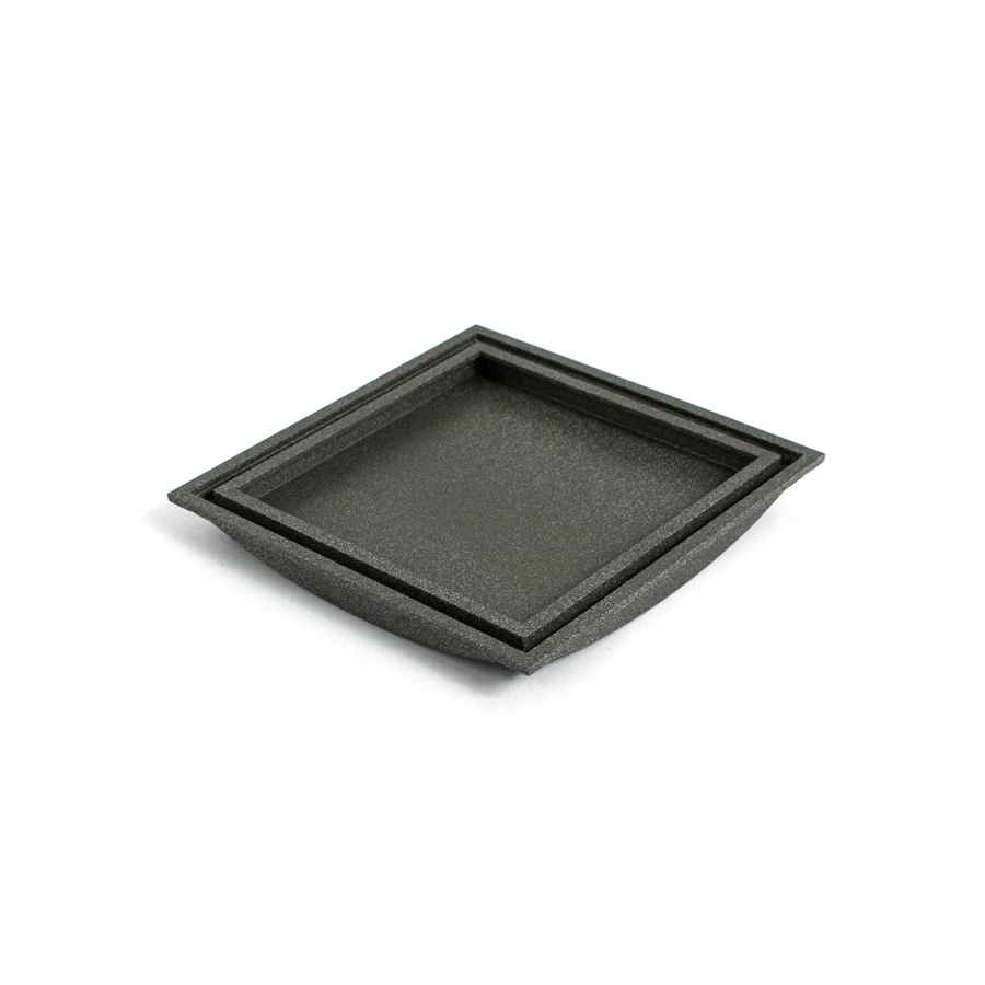 Golvbrunnssil Tile In Frame 147 Mörk Granit Mörkgrå, 147x147mm | Stuvbutiken