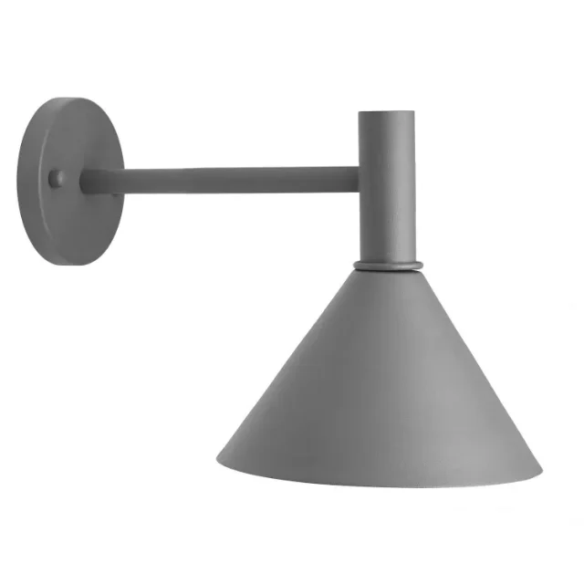 PR Home MiniTripp 121807 Vägglampa 230 V, IP44, grå, 30 cm
