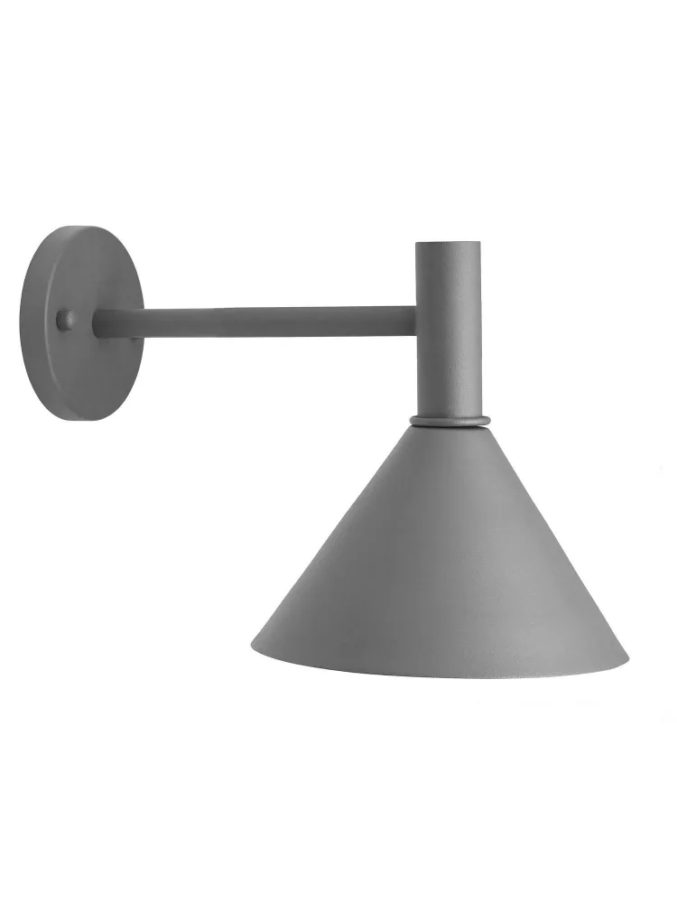 PR Home MiniTripp 121807 Vägglampa 230 V, IP44, grå, 30 cm