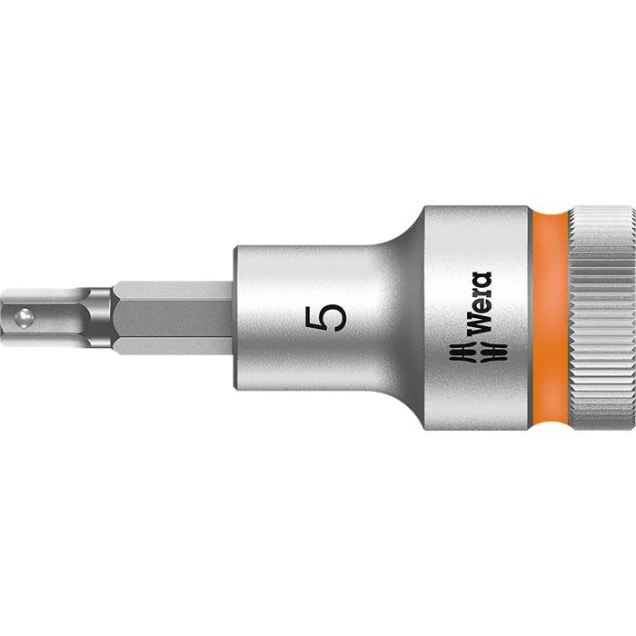 Wera 8740 C HF Insexhylsa 1/2" 5 mm, 60 mm lång - Bild 2