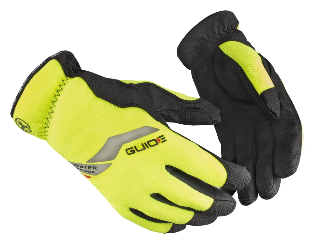 Guide Gloves 5122W Handske syntet, Hi-Viz, touch, fodrad 9