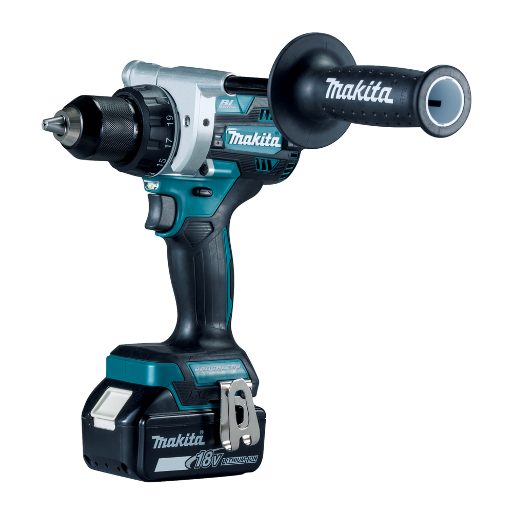 SKRUVDRAGARE MAKITA DDF486RTJ 18V BL 65/130NM 2X5,0AH MAKPAC