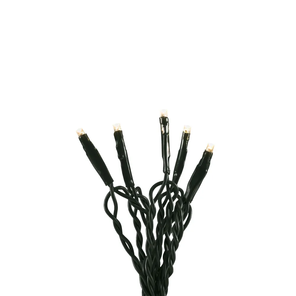 Konstsmide 6555-870 Ljusslinga amber, LED, app, mörkgrön kabel 13.93 m - Bild 2