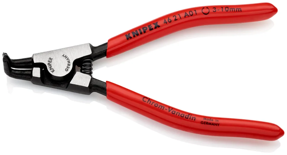 Knipex 46 21 A21 Spårringstång utvändig, böjd 19-60 mm
