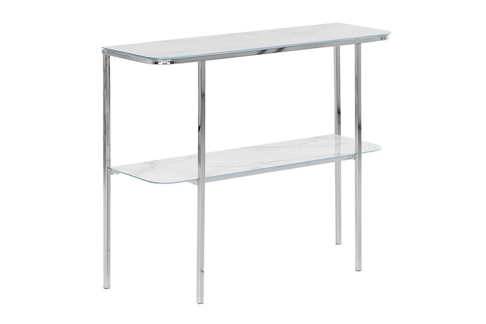 Konsolbord Calvert Vit, Silver