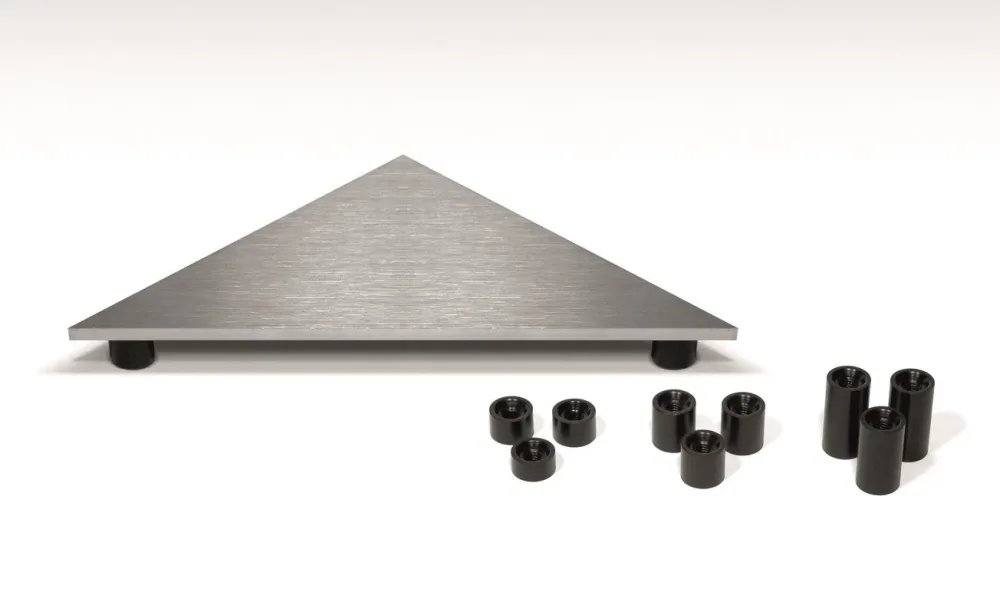 Unidrain HighLine Corner Panel 15 mm, med ram