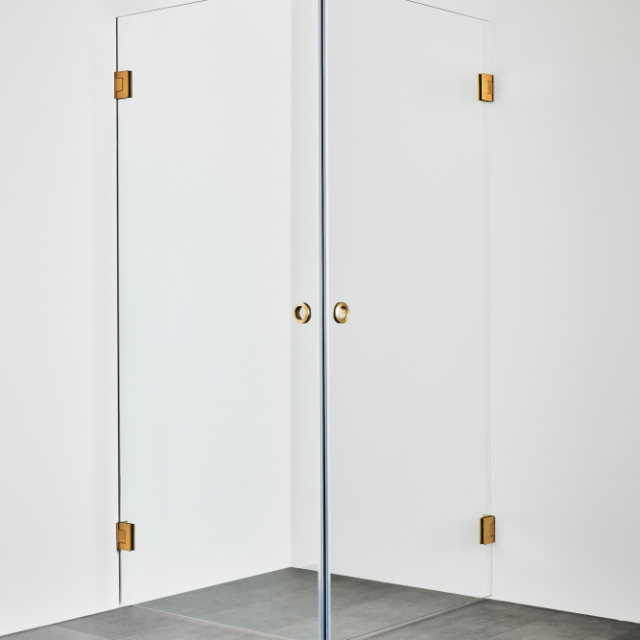 DUSCHHÖRN HAFA INFINITY 80X90 MÄSSING