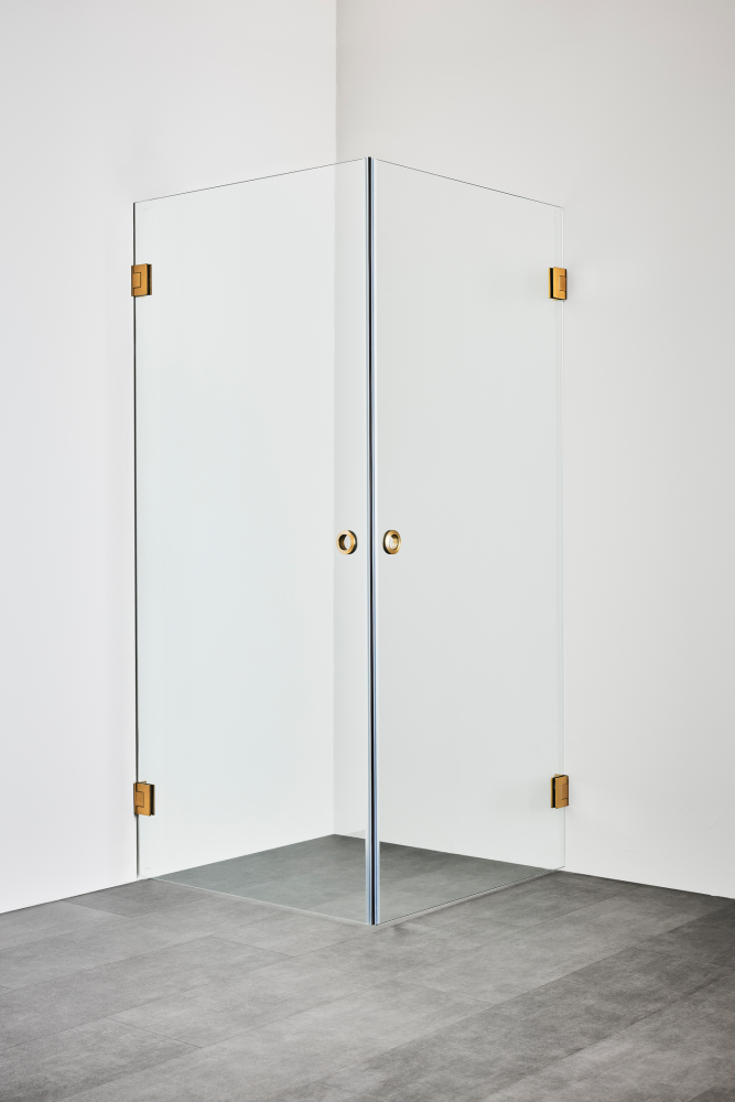 DUSCHHÖRN HAFA INFINITY 80X90 MÄSSING