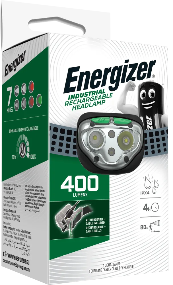 Energizer Industrial Pannlampa 400 lm