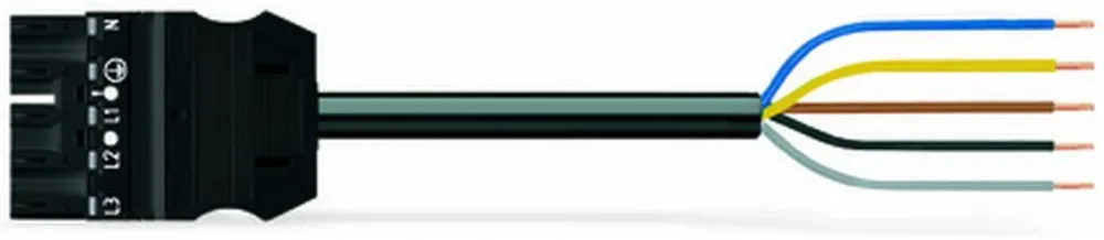 Wago 771-9995/217-101 Kablage 5G2.5 mm², HF HA/FRI 1 m