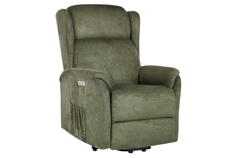 Elektrisk reclinerfåtölj Elegy Grön
