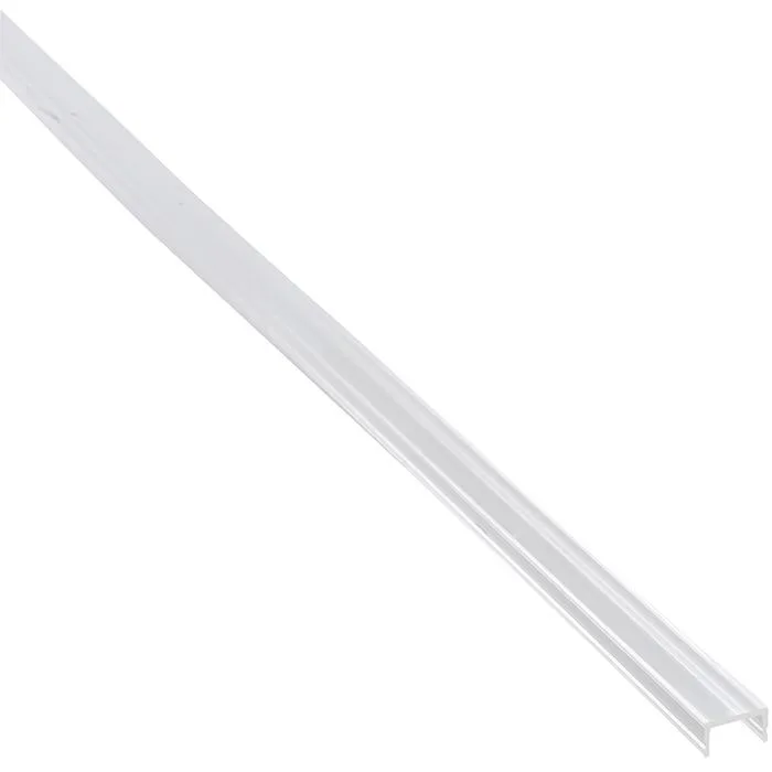 Hide-a-Lite U-profil Hög Täcklock till aluminiumprofiler, 2 m Opal - Bild 2