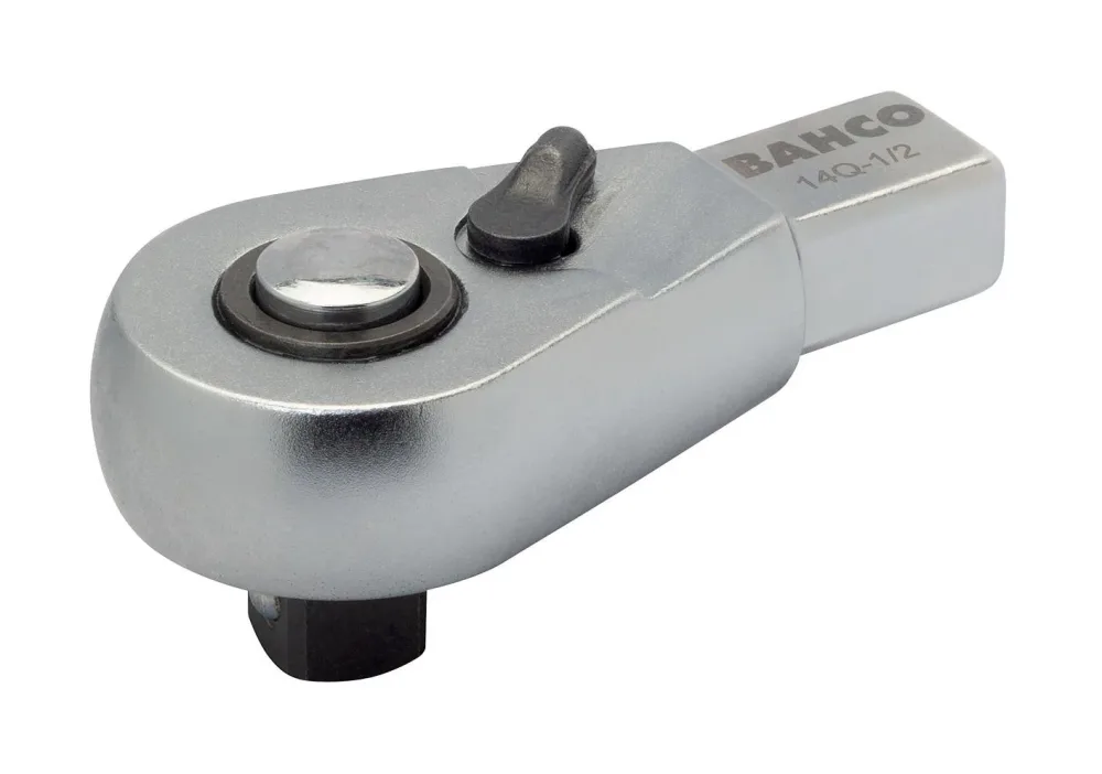 Bahco 9Q-1/4 Spärrhuvud 9x12-snabbfäste 1/4 tum fyrkantstapp - Bild 2
