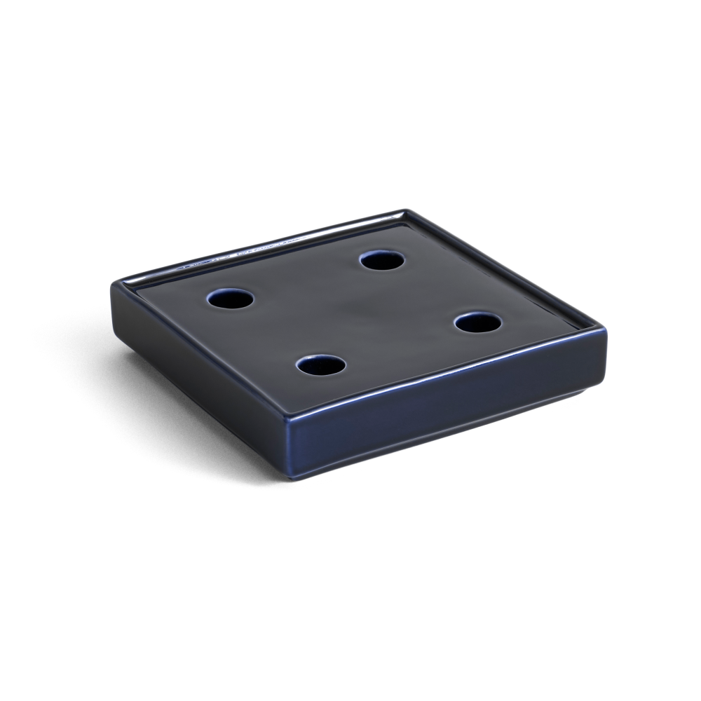 Mattone ljusstake large, Dark blue