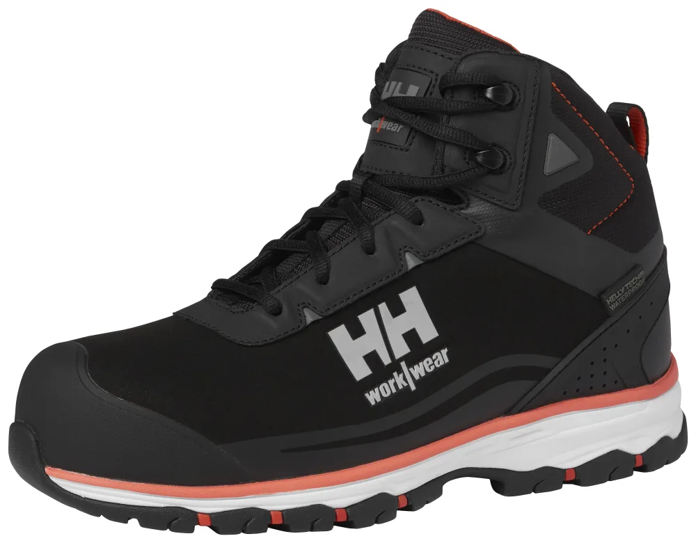 Helly Hansen Workwear Chelsea Evolution 2 78392_992 Skyddskänga svart/orange 36