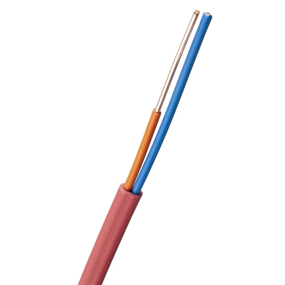 Nexans EQQRB EASY Larmkabel 2 x 1.0 mm, röd 100 m, bobin