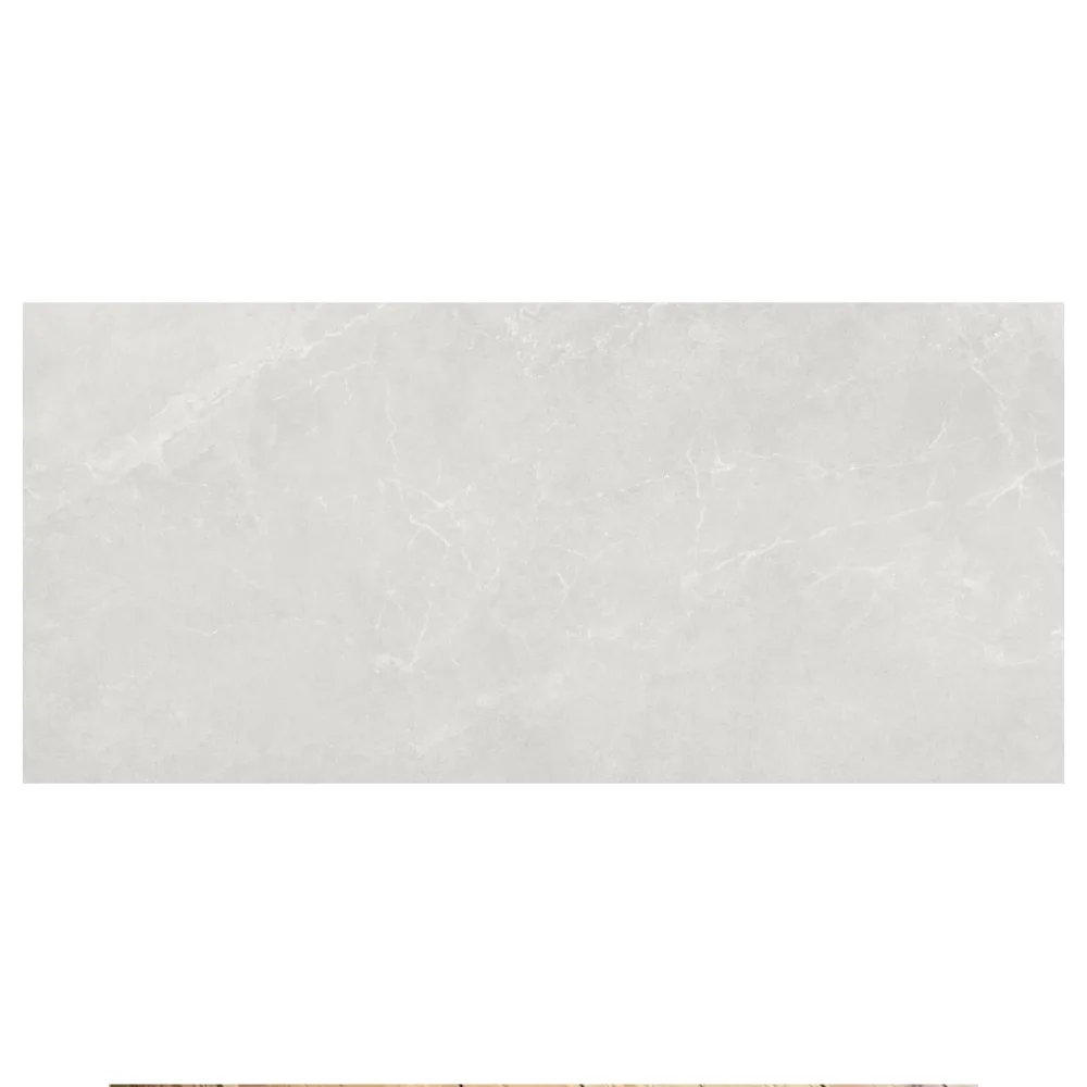 Klinker Granitkeramik Solid White Vit, 60x120cm | Stuvbutiken - Bild 2