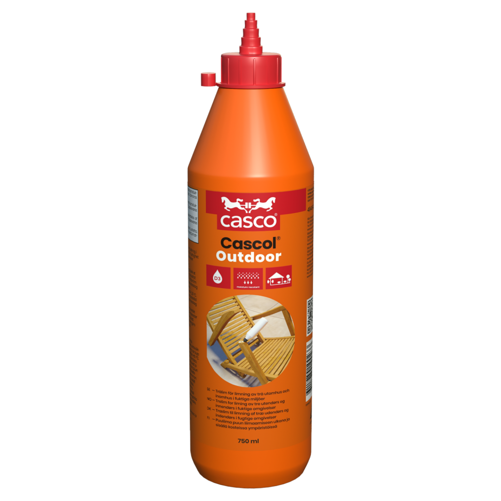 TRÄLIM UTE CASCO CASCOL 3337 750ML ARBETSTEMP ÖVER +10*C