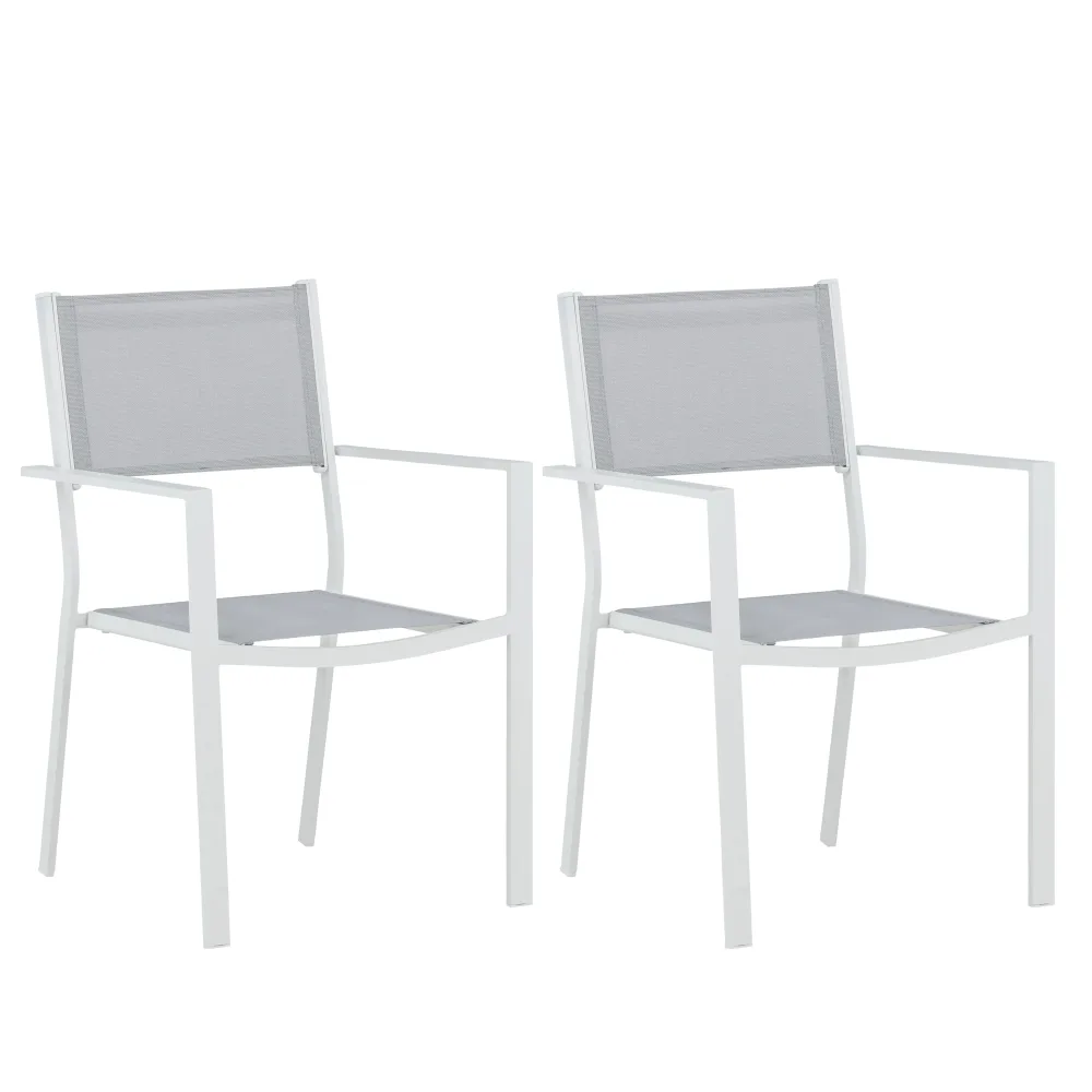 Venture Home Copacabana 4231-408 Karmstol 2-pack Svart