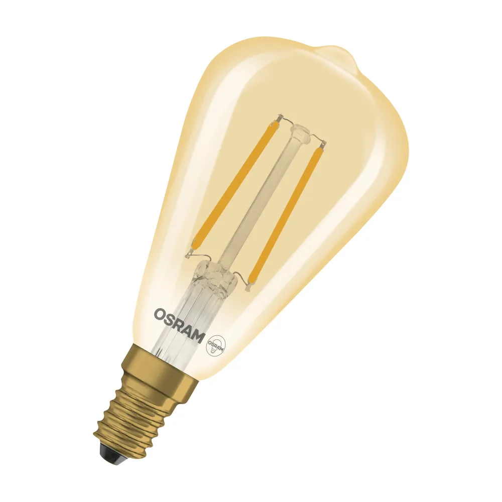 Osram EDISON DIM GULD LED-lampa E14 4,8 W, 360 lm