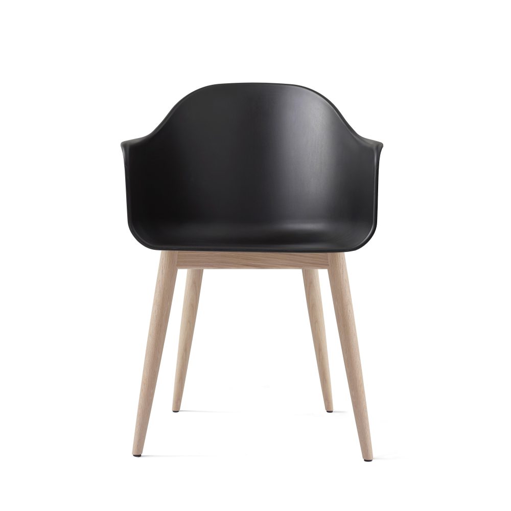 Harbour stol armstöd ekben, black