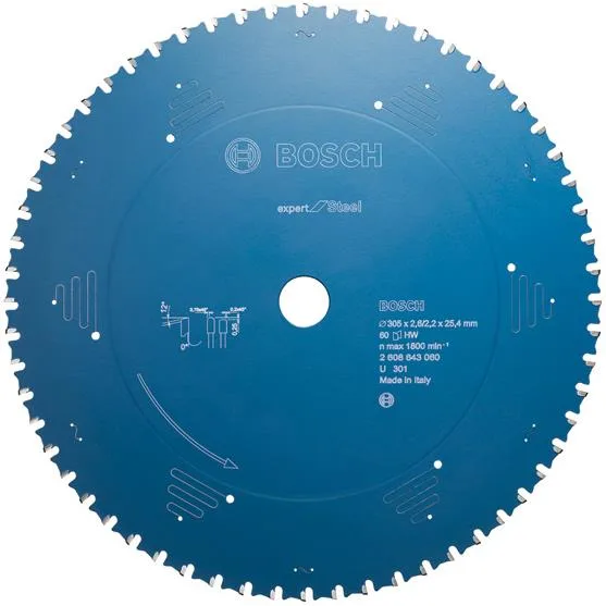 Bosch Expert for Steel Sågklinga 60T