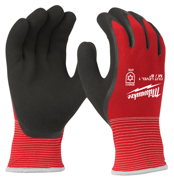 HANDSKAR MILWAUKEE VINTER SKÄRSKYDD 1/A, M/8