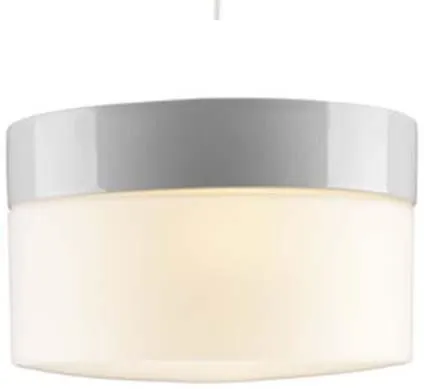 Ifö Electric Opus Takarmatur 200H, 13W, IP44, rak, vit