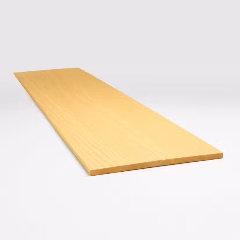 Trapprenovering Herrljunga Ledstångsfabrik Sättsteg Obehandlad Ask Längd: 1000 mm