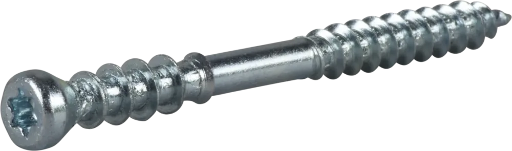 ESSVE L8 511262 Karmskruv Ø6 mm, trä/betong, vass spets, FZB 6 x 130 mm, 4-pack - Bild 2