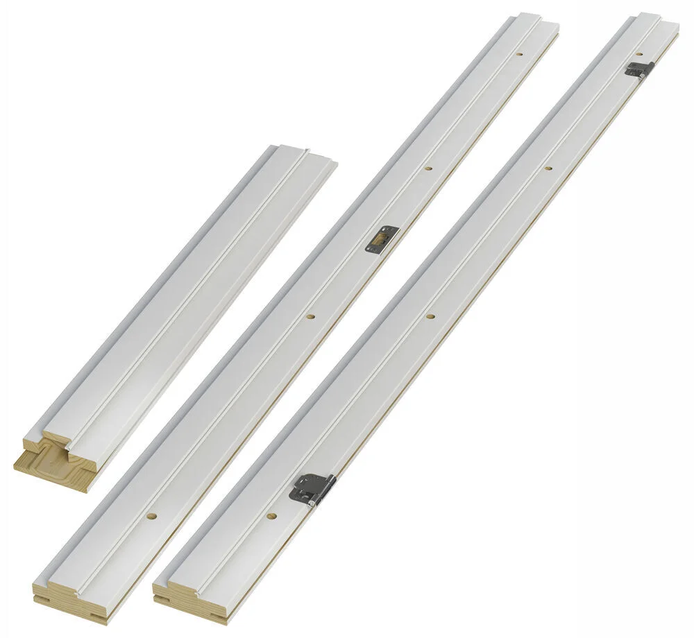 Swedoor Flex+Karm Dörrkarm för pardörr, utan tröskel, vit (S 0502-Y) 1186x2089 mm - Bild 2