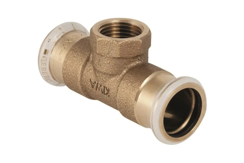 Geberit 1767442 T-rör invändig gänga, avstick 28 x 15 x 28 mm - Bild 2
