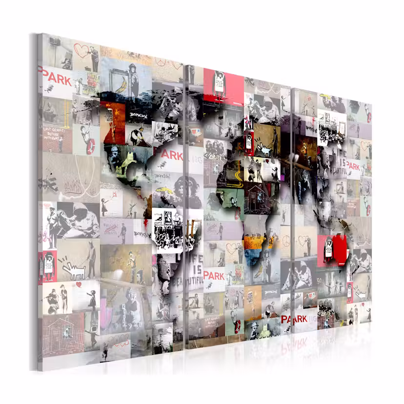 Tavla Arkiio Modern World's Map