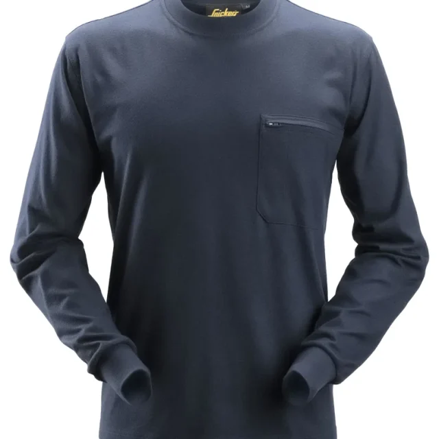 Snickers Workwear 2460 ProtecWork T-shirt marinblå, långärmad L