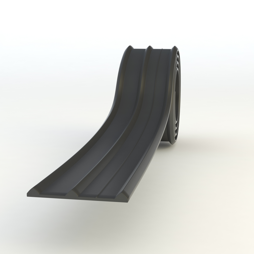 DISTANSREMSA VERT SVART 30X1MM