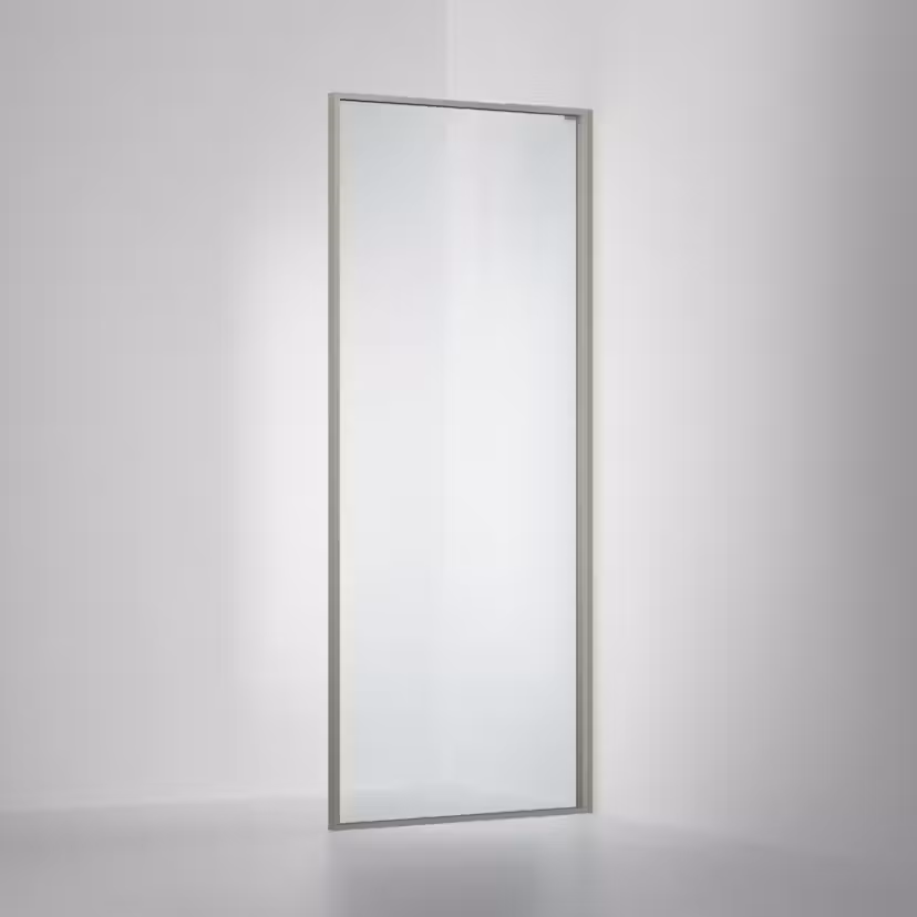 Duschvägg Edge 20 B:900mm, Färg Profil: Stone, Klarglas