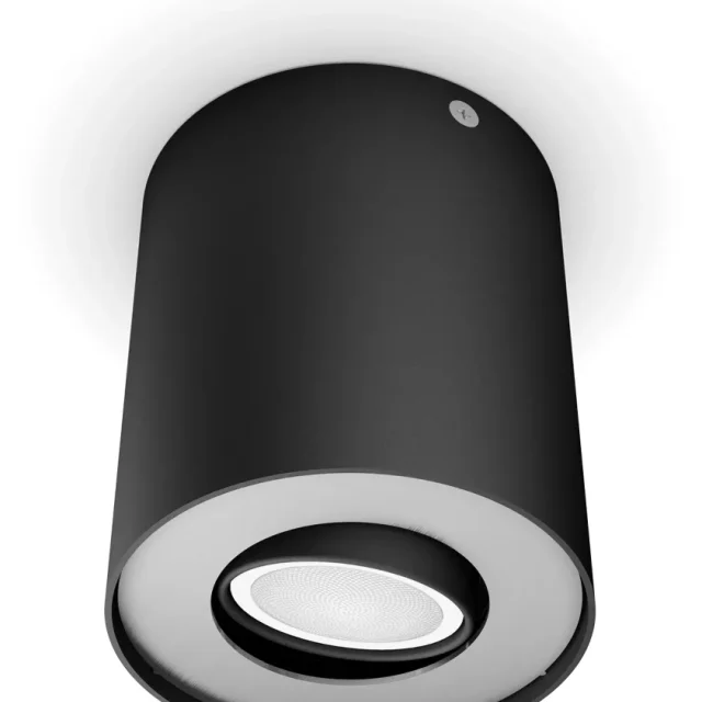 Philips Hue Pillar 929003811601 Spotlight Svart