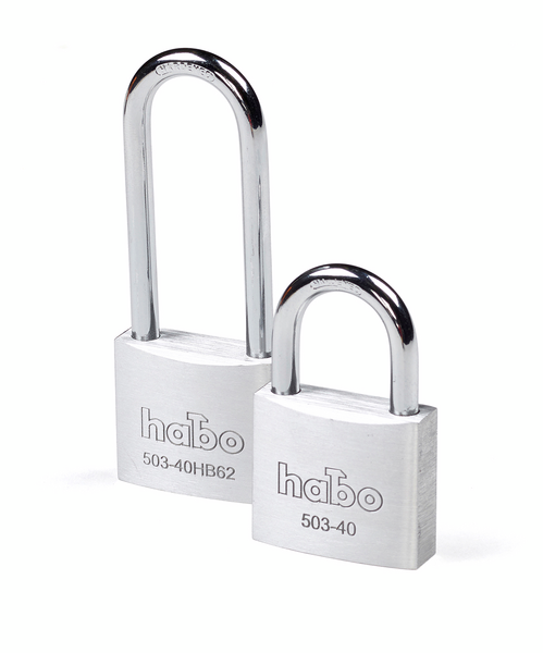 HÄNGLÅS HABO 503-40/503-4 0HB62 ALU