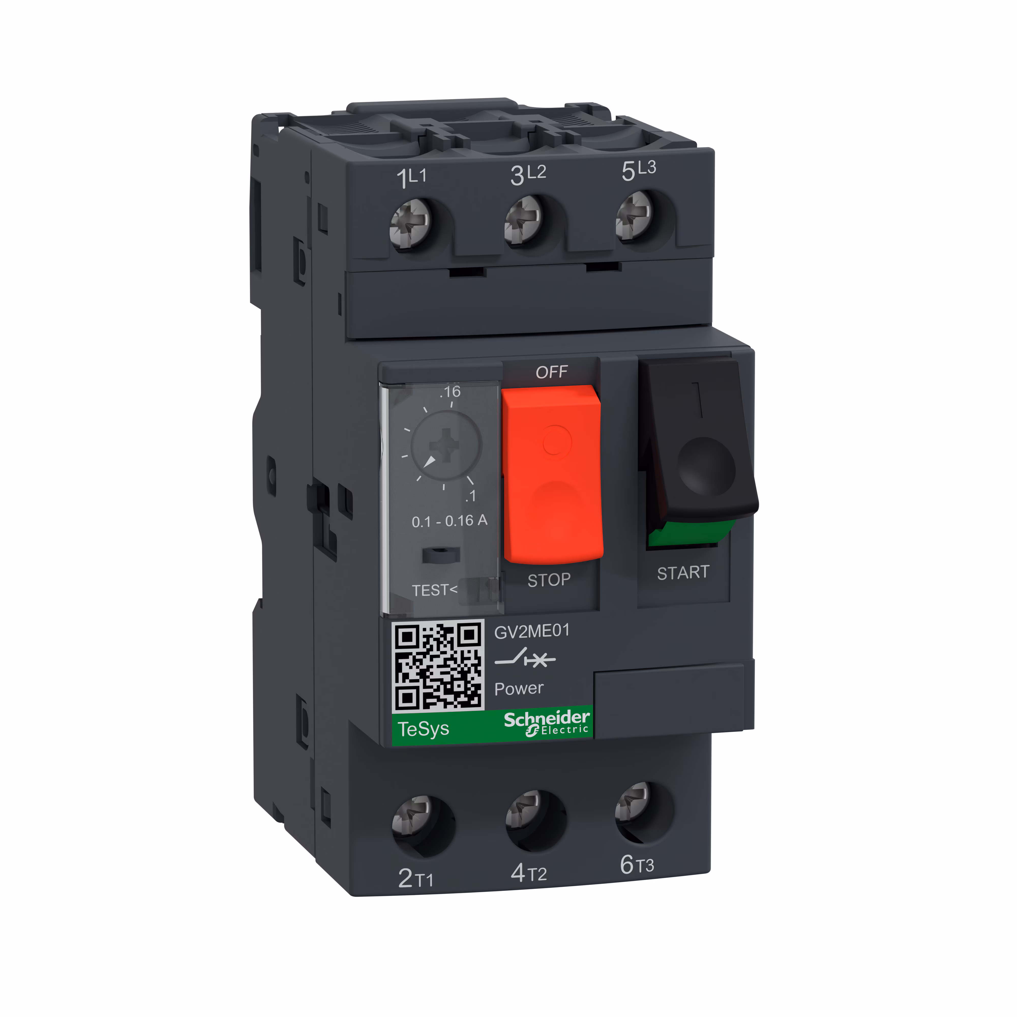 Kjøp Schneider Electric Motorsikringsbryter, TeSys GV2, termisk/magnetisk beskyttelse, 13-18A